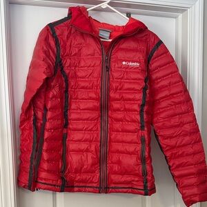 Columbia Vibrant Red Quilted Jacket